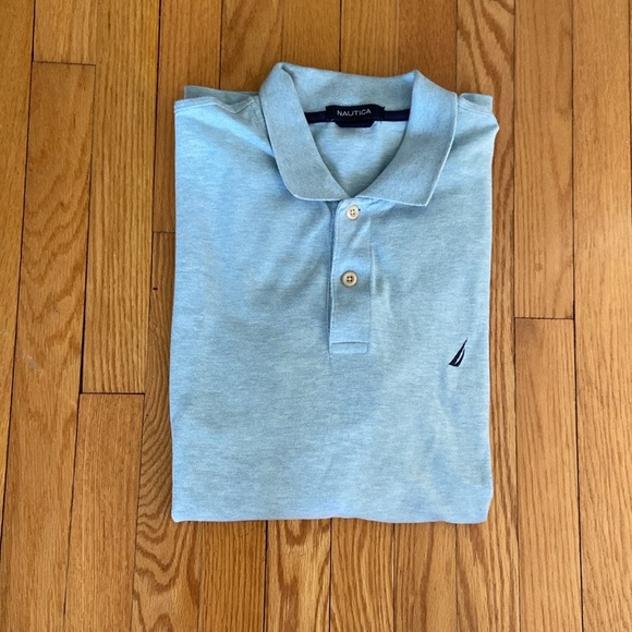 Nautica NWOT 2 Button Shortsleeved Polo Shirt - Picture 4 of 12